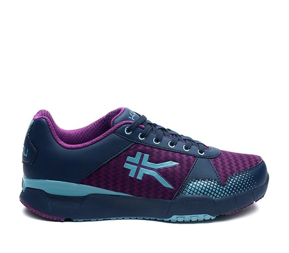 Electric Grape-Midnight Blue-Smoke Blue Kuru QUANTUM Fitness Sneaker | EKU-452703