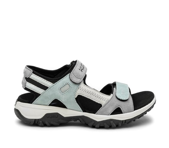 Mist Blue-Vapor Gray Kuru TREAD Sandal | BRA-732085