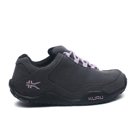 Smoke Gray-Jet Black-Violet Kuru CHICANE Trail Hiking Shoe Wide | SHC-497023