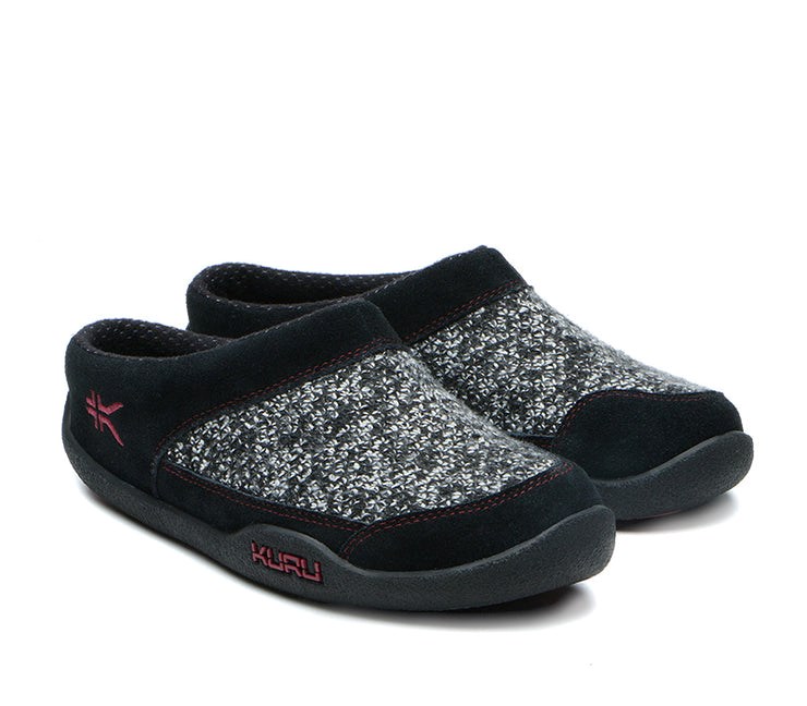 Black-Red Ruby Kuru DRAFT Slipper | VBZ-074896