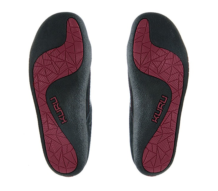 Black-Red Ruby Kuru DRAFT Slipper | VBZ-074896