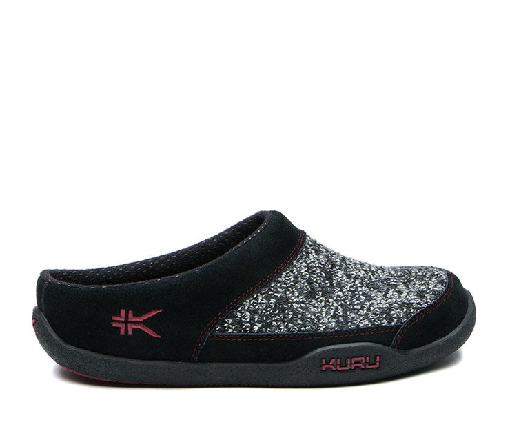 Black-Red Ruby Kuru DRAFT Slipper | VBZ-074896