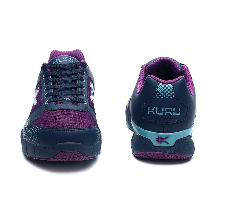 Electric Grape-Midnight Blue-Smoke Blue Kuru QUANTUM Fitness Sneaker | EKU-452703