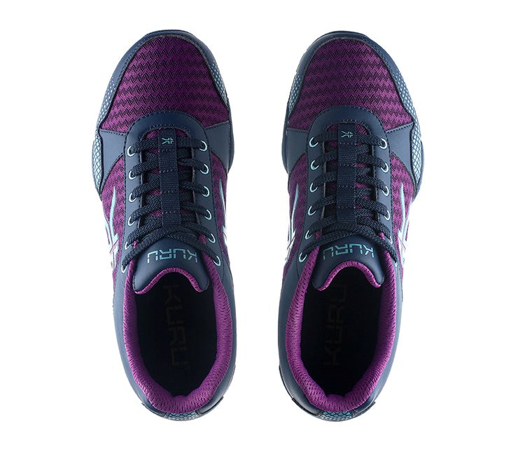 Electric Grape-Midnight Blue-Smoke Blue Kuru QUANTUM Fitness Sneaker | EKU-452703