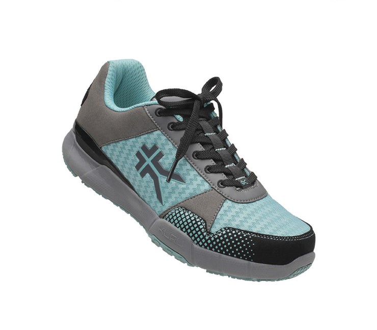 Glacial-Slate Gray-Black Kuru QUANTUM Fitness Sneaker | BES-519462