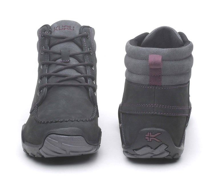 Jet Black-Basalt-Fig Purple Kuru QUEST Hiking Boot | LZB-529481