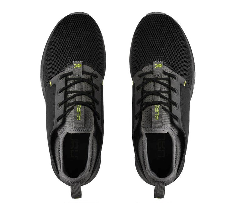 Jet Black-Citron Kuru ATOM Athletic Sneaker | PEN-974023