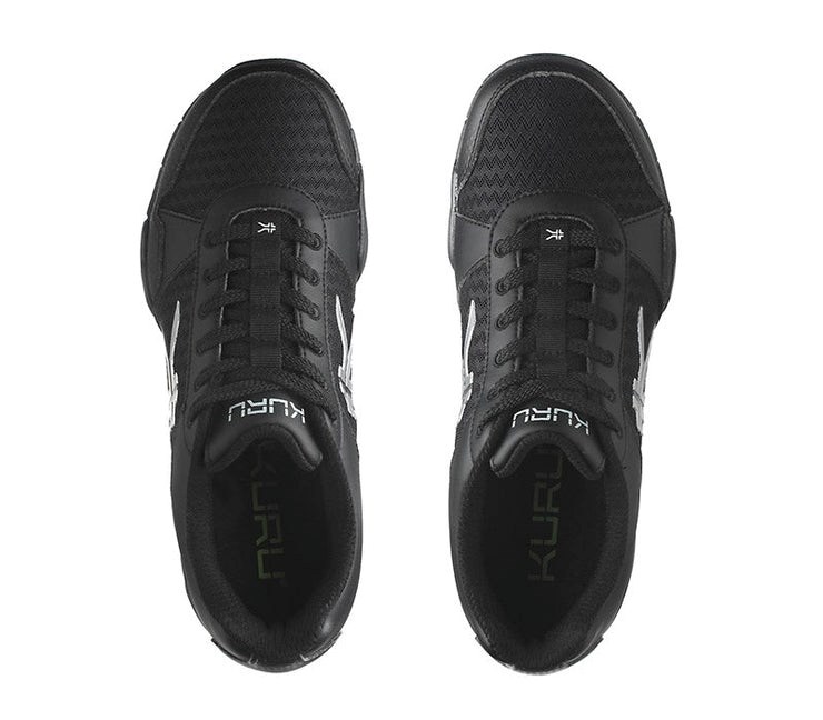 Jet Black-DustyAqua Kuru QUANTUM Fitness Sneaker Wide | DLT-356940