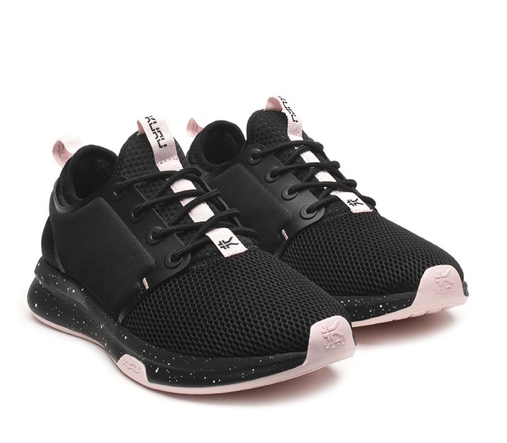 Jet Black-Misty Lilac Kuru ATOM Athletic Sneaker | HEL-561793