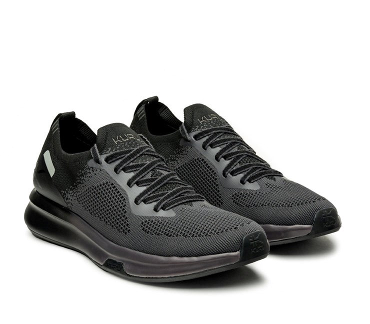 Jet Black-Smoke Gray Kuru FLUX Sneaker | GQO-907482