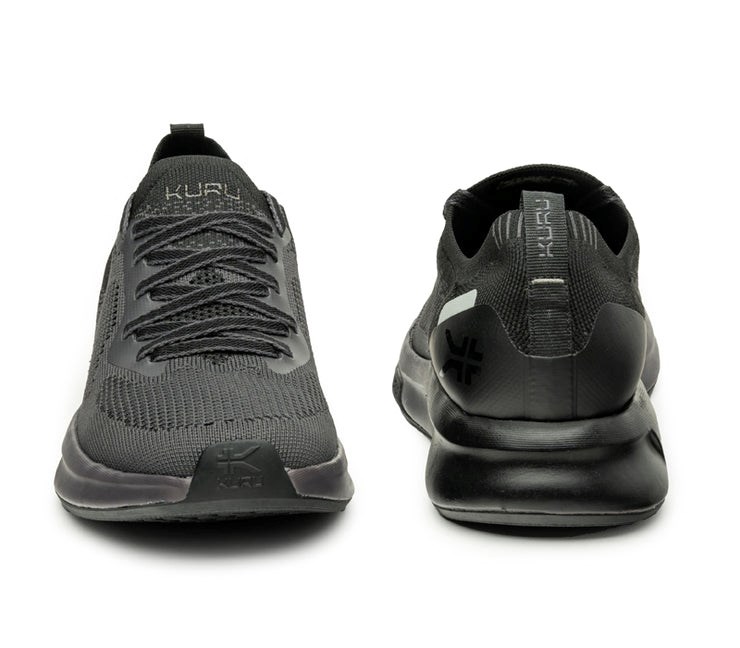 Jet Black-Smoke Gray Kuru FLUX Sneaker | GQO-907482