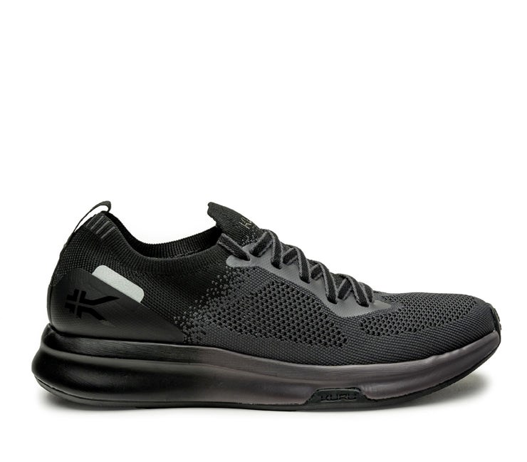 Jet Black-Smoke Gray Kuru FLUX Sneaker | GQO-907482