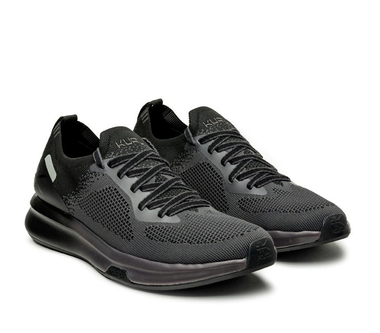 Jet Black-Smoke Gray Kuru FLUX Sneaker | XRO-156847