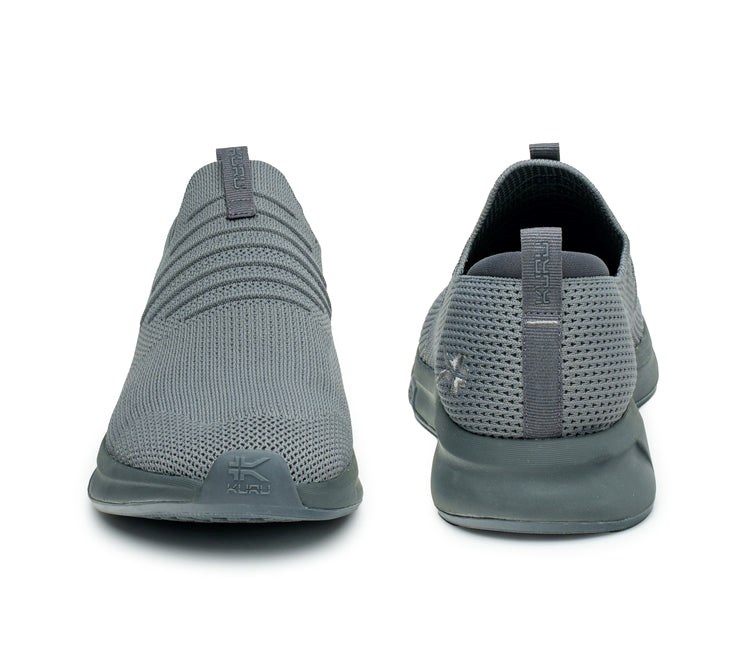 Lead Gray Kuru ATOM Slip-On Sneaker | LHN-108254