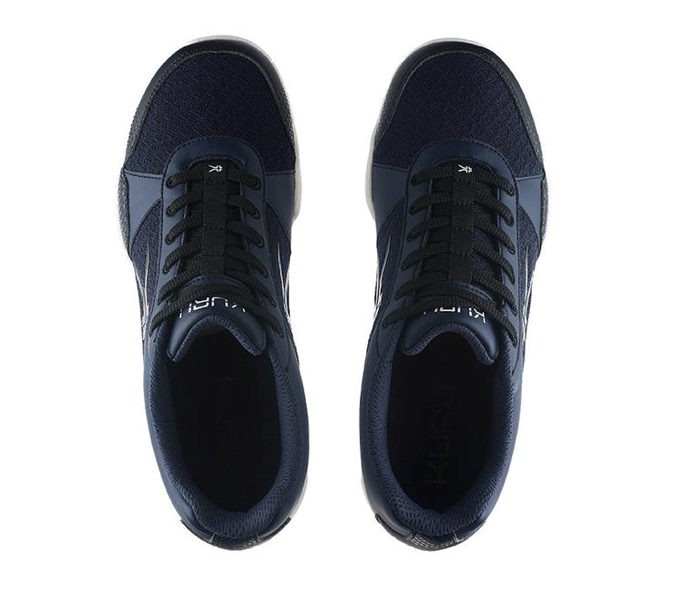 Midnight Blue-White-Jet Black Kuru QUANTUM WIDE Fitness Sneaker Wide | UFN-325706