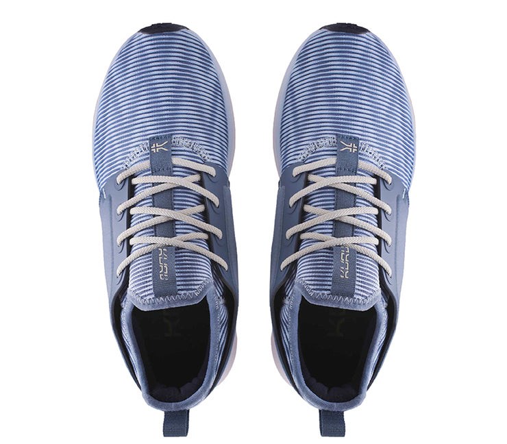 Mineral Blue-Bone Gray Kuru ATOM Athletic Sneaker | YBF-814625