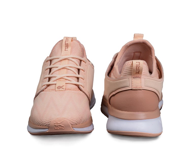 Pink Sand-White-Clay Pink Kuru ATOM WIDE Athletic Sneaker Wide | YLZ-713502