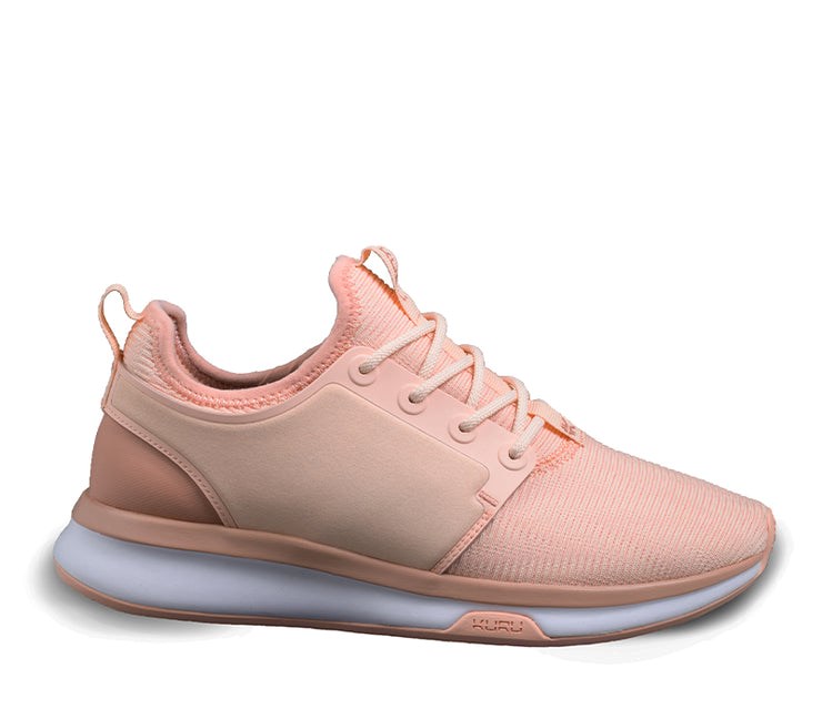 Pink Sand-White-Clay Pink Kuru ATOM WIDE Athletic Sneaker Wide | YLZ-713502