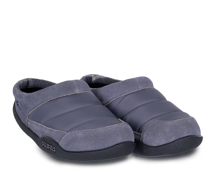 Slate Gray-Black Kuru DRAFT Slipper | TEW-716450