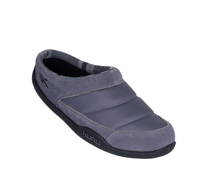 Slate Gray-Black Kuru DRAFT Slipper | TEW-716450