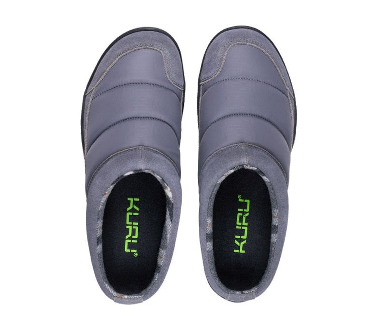 Slate Gray-Black Kuru DRAFT Slipper | TEW-716450