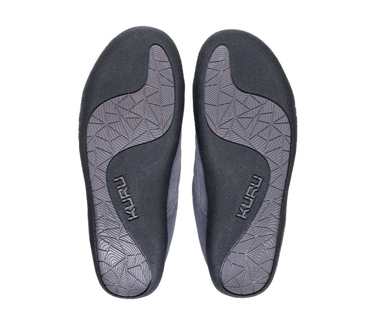 Slate Gray-Black Kuru DRAFT Slipper | TEW-716450