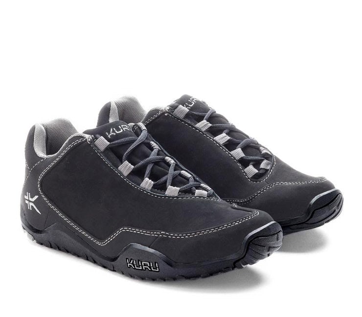 Smokestack Black Kuru CHICANE Trail Hiking Shoe | CKN-163804