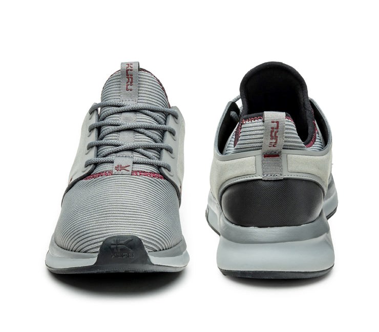 Storm Gray-Black Kuru ATOM Athletic Sneaker | CTX-231760