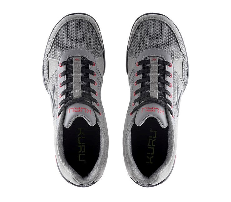 Tungsten-Cardinal Black Kuru QUANTUM Fitness Sneaker | HAU-256081