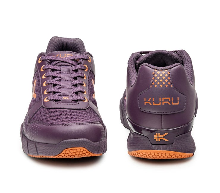 VioletStorm-BlackberrySorbet-Copper Kuru QUANTUM WIDE Fitness Sneaker Wide | JSP-560713