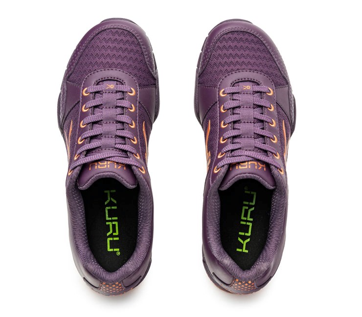 VioletStorm-BlackberrySorbet-Copper Kuru QUANTUM WIDE Fitness Sneaker Wide | JSP-560713