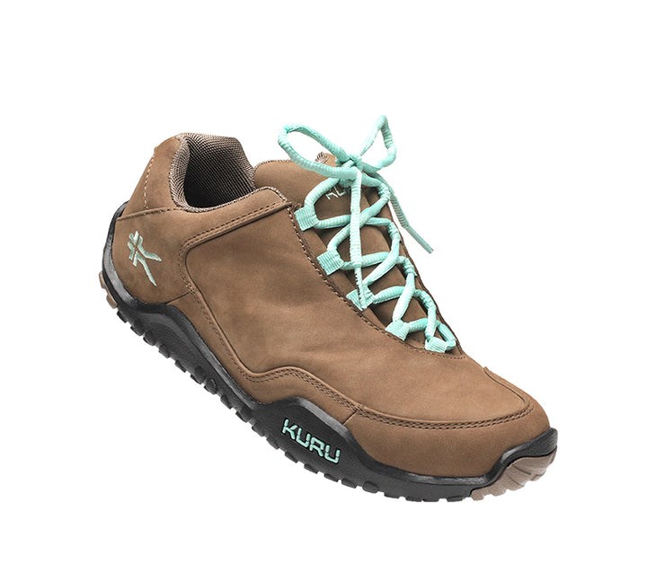 Warmstone-Jet Black-Mint Green Kuru CHICANE WIDE Trail Hiking Shoe Wide | FQW-012348